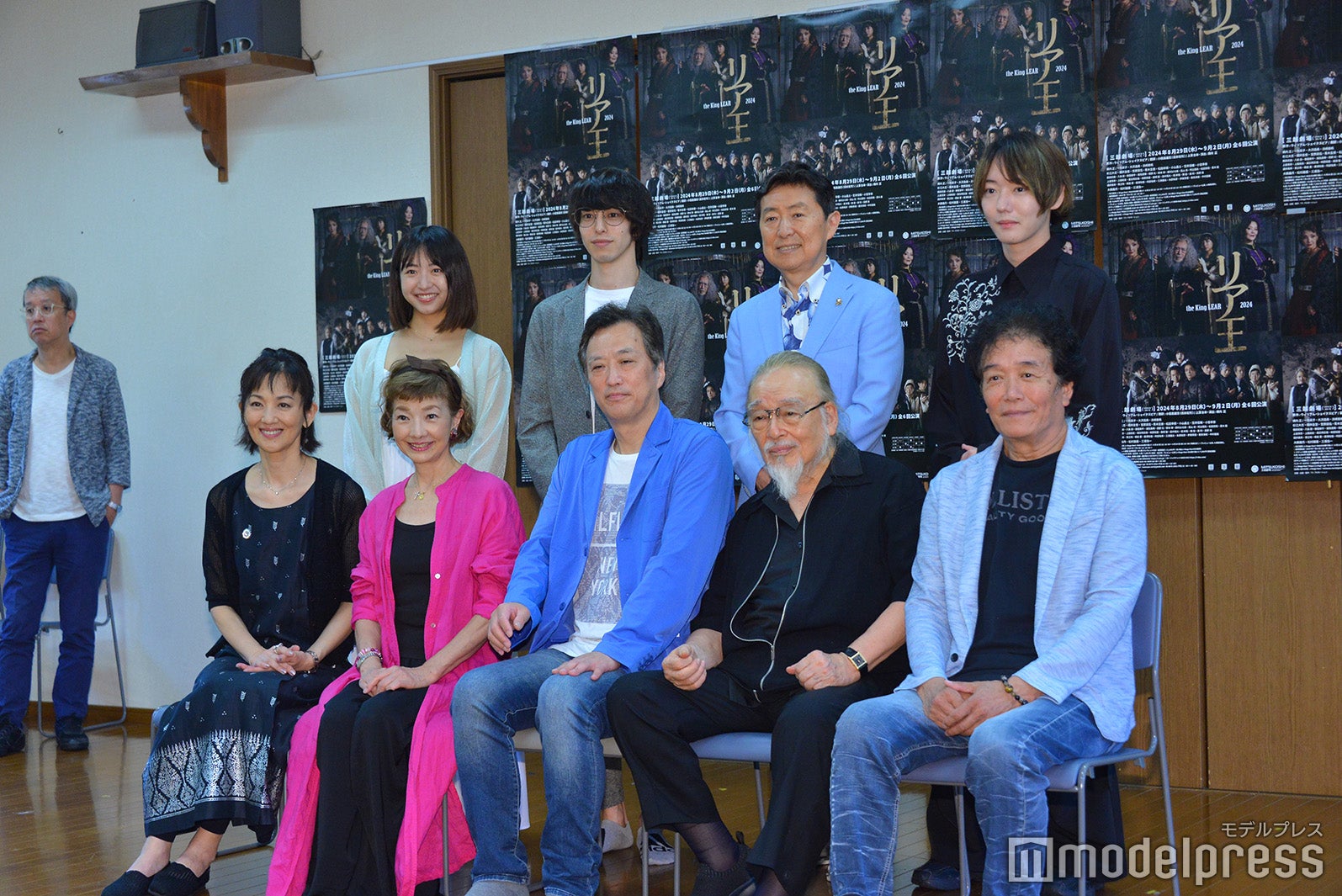 舞台「リア王2024」制作発表・記者会見の様子（C）モデルプレス