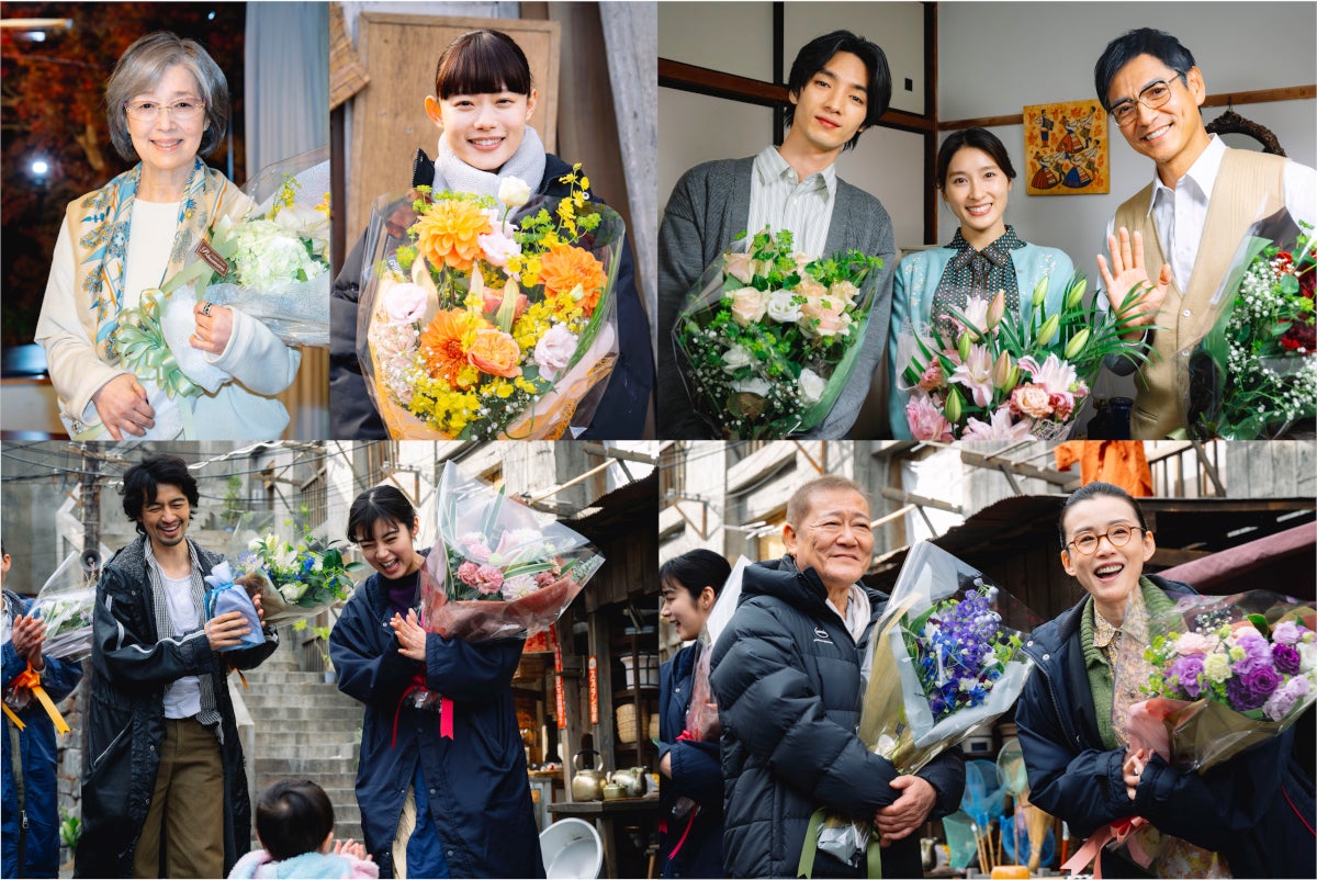 「海に眠るダイヤモンド」クランクアップの様子（C）TBS