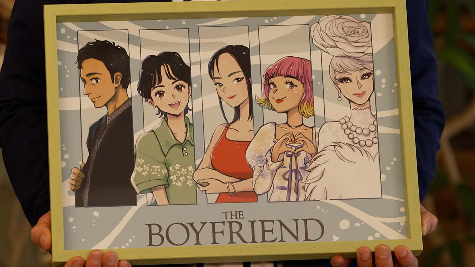 ユーサク作MCイラスト／モデルプレス独占カット（提供写真）