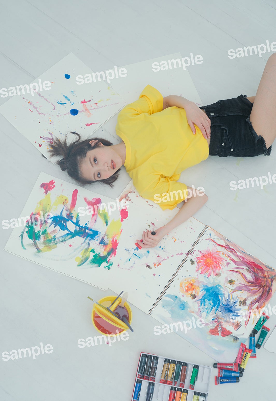 若月佑美／ランダム封入特典ポストカード（撮影／嶌村吉祥丸）