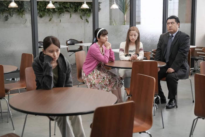山本舞香、平祐奈、橋本環奈、小手伸也「おむすび」第39話(C)NHK