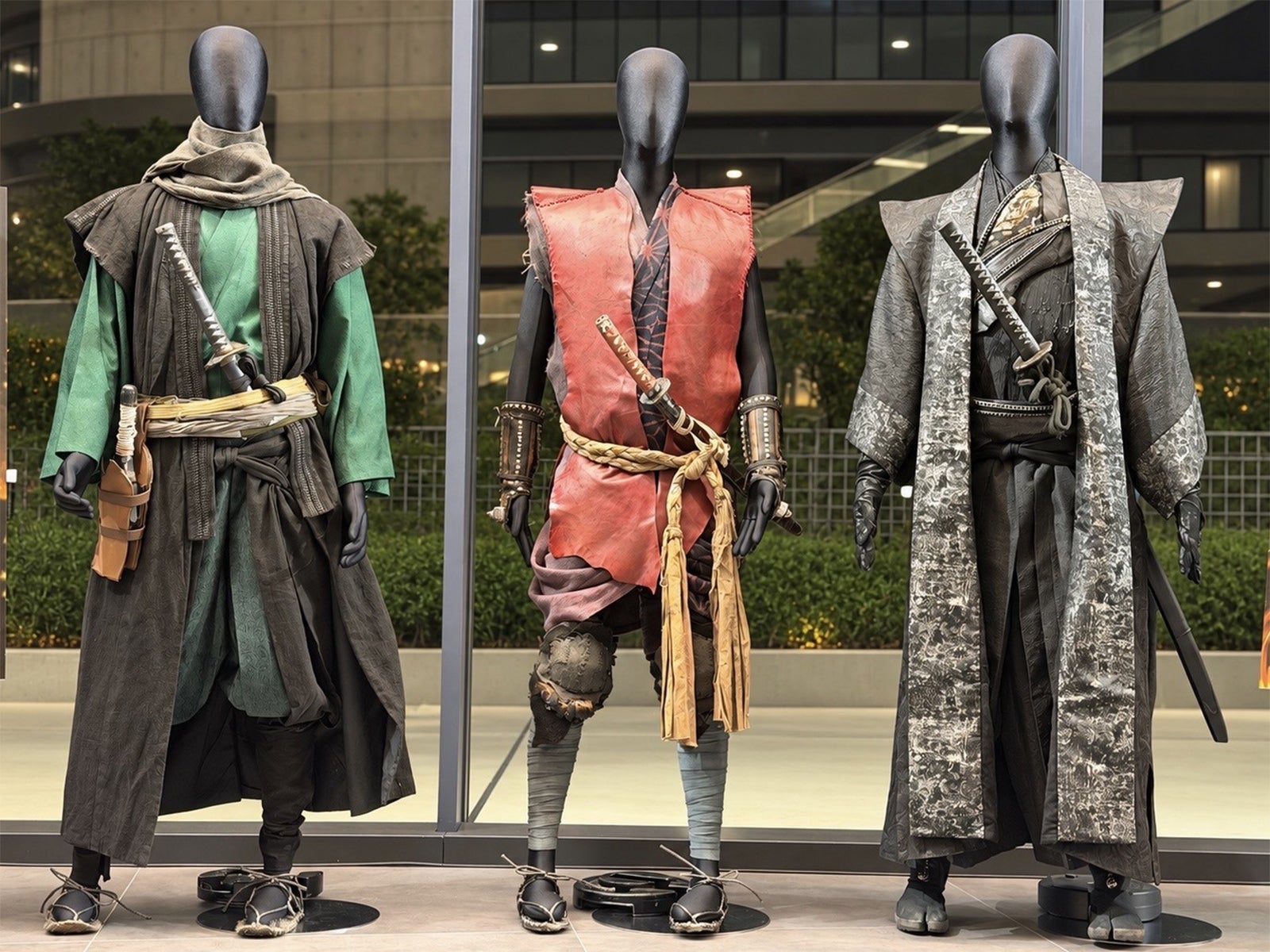 「真田十勇士 SHADOWS OF THE TEN NINJA」衣裳展示（C）テレビ朝日