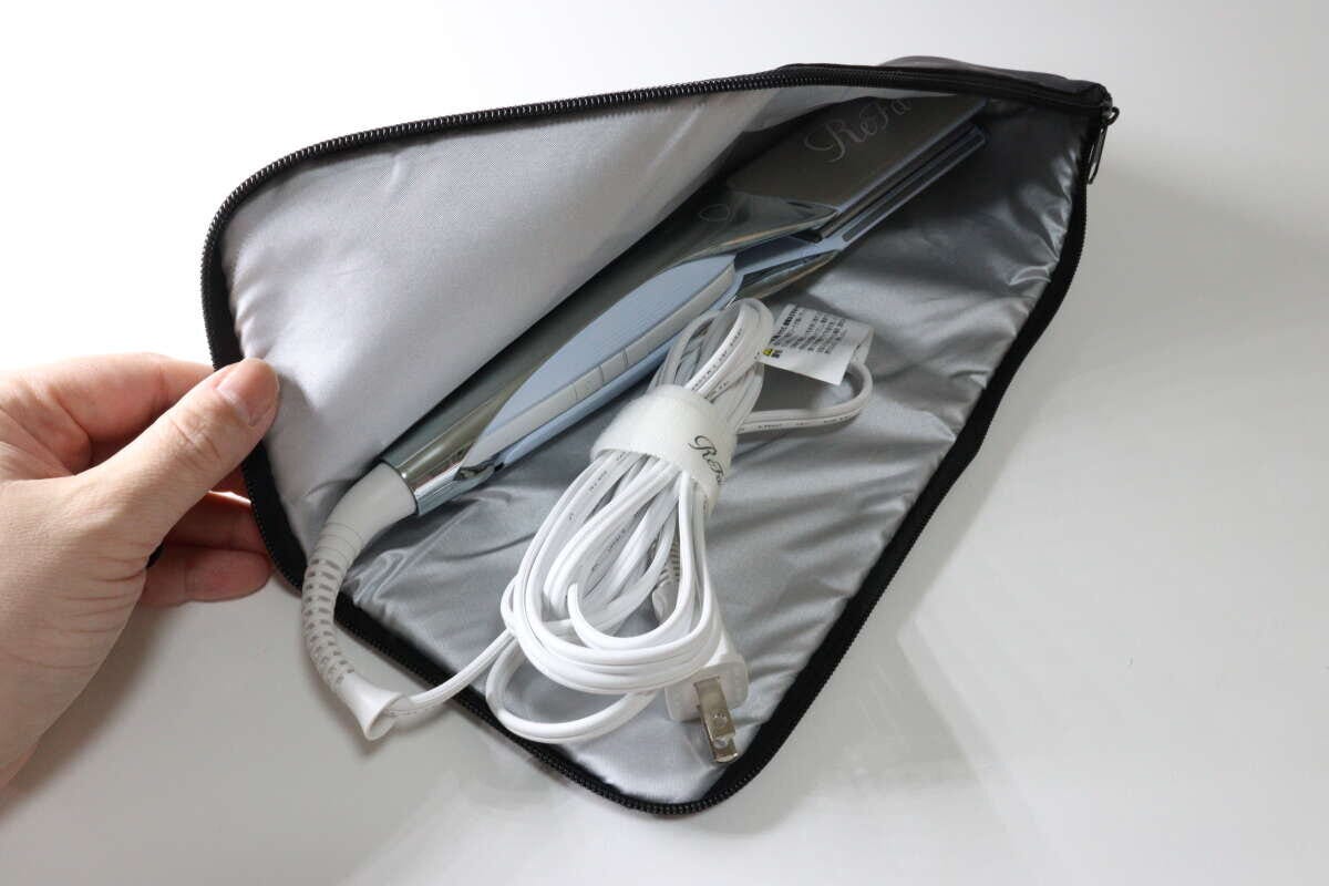 ヘアアイロンケース　使用例