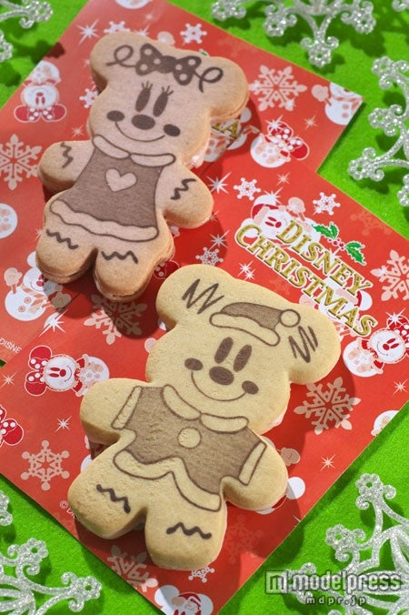 ストロベリーチョコレートサンドクッキー（ミッキー／ミニー）／TDL（C）Disney