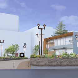 豊島園駅 駅前広場イメージ/画像提供:西武鉄道