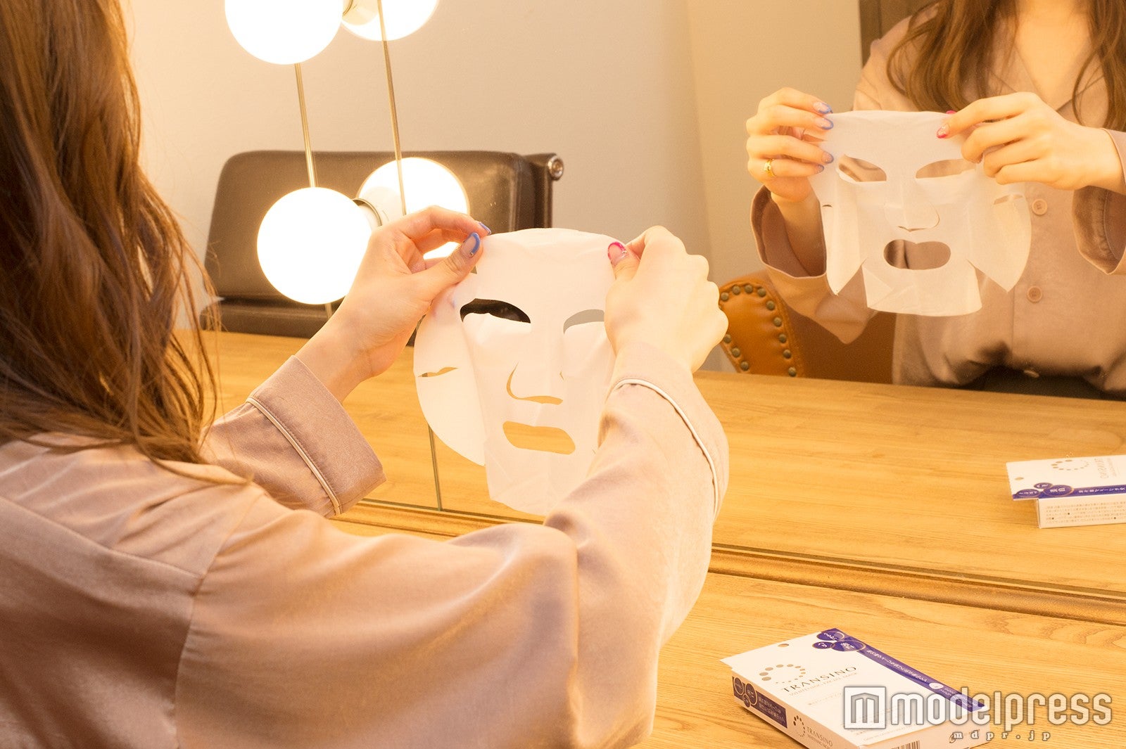 1回のシートマスクで肌がモチモチに（C）モデルプレス