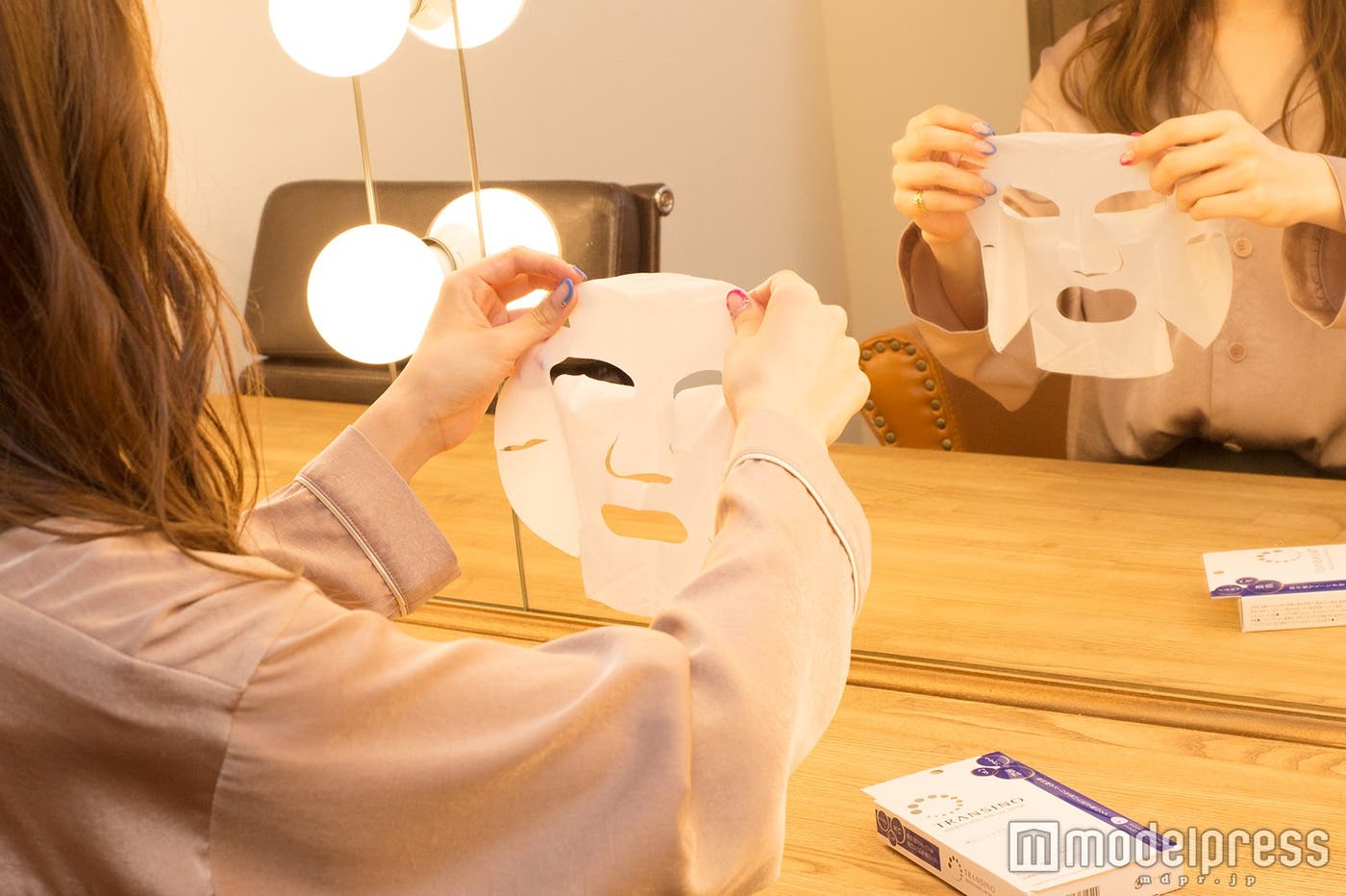 1回のシートマスクで肌がモチモチに(C)モデルプレス