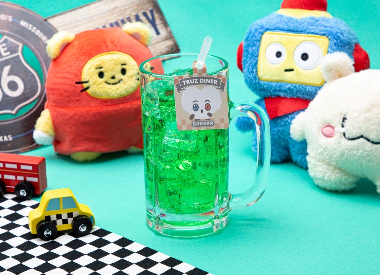 がぶ飲みメロンソーダ税込880円（C）TRUZ