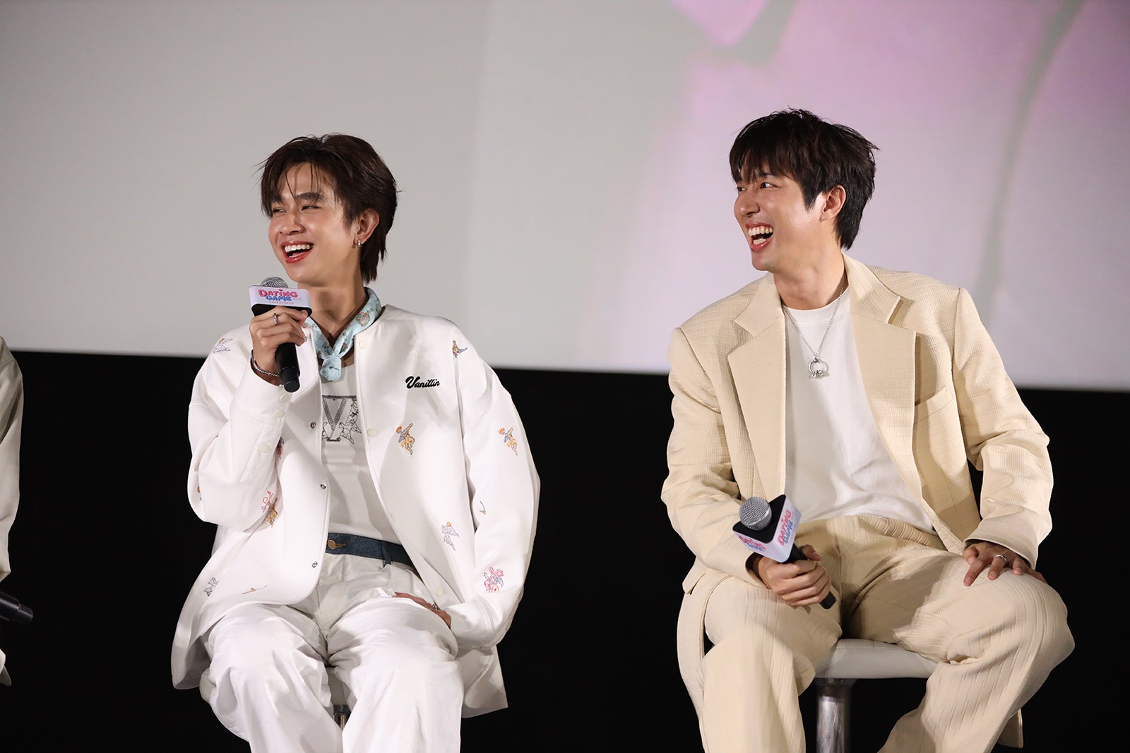 フルーク＝ナタット・シリポントーン、ユド＝タンタット・ターリンピロム（C）datinggame2025