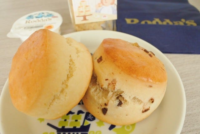 チョコ胡桃とプレーン味