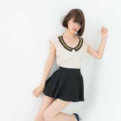 阿部マリア(ファッション誌「Soup.」撮影)