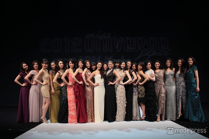 「2012ミス・ユニバース・ジャパン」の様子