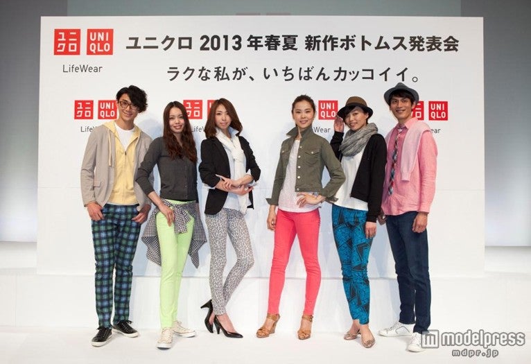 「ユニクロ2013年春夏　新作ボトムス　発表会」を開催
