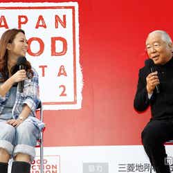 左から:藤田志穂、服部幸應氏