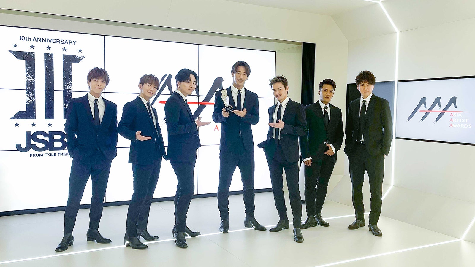 三代目JSB「2021 Asia Artist Awards」で日本人アーティスト初「History of Songs賞」授賞