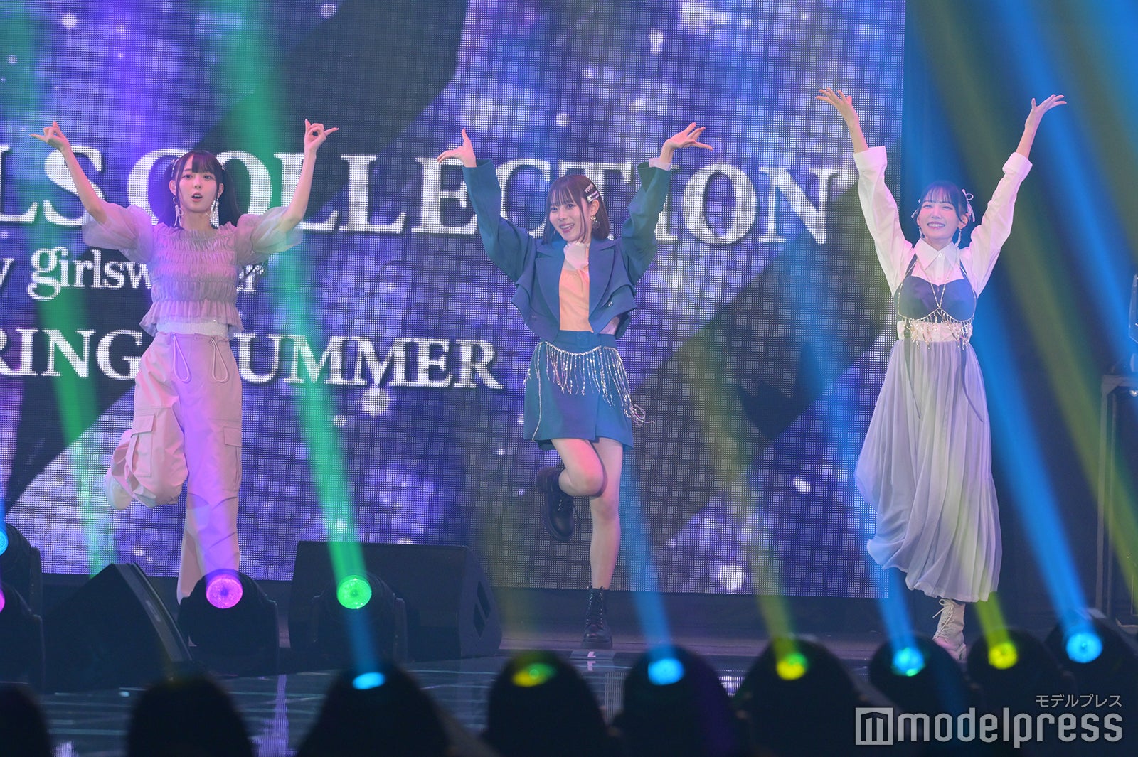 松本ももな、橋本桃呼、鈴木瞳美「推しの子」ステージより（C）モデルプレス