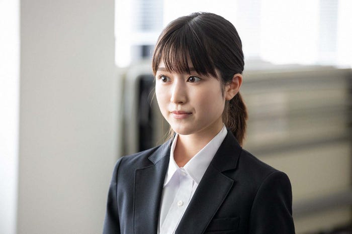 福本莉子「トリリオンゲーム」第2話より(C)TBS/撮影:高橋裕子