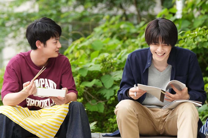小林虎之介、中沢元紀「ひだまりが聴こえる」第2話より(C)「ひだまりが聴こえる」製作委員会