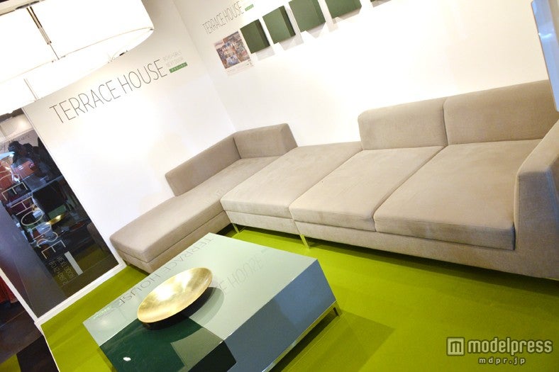 テラスハウスの部屋を再現