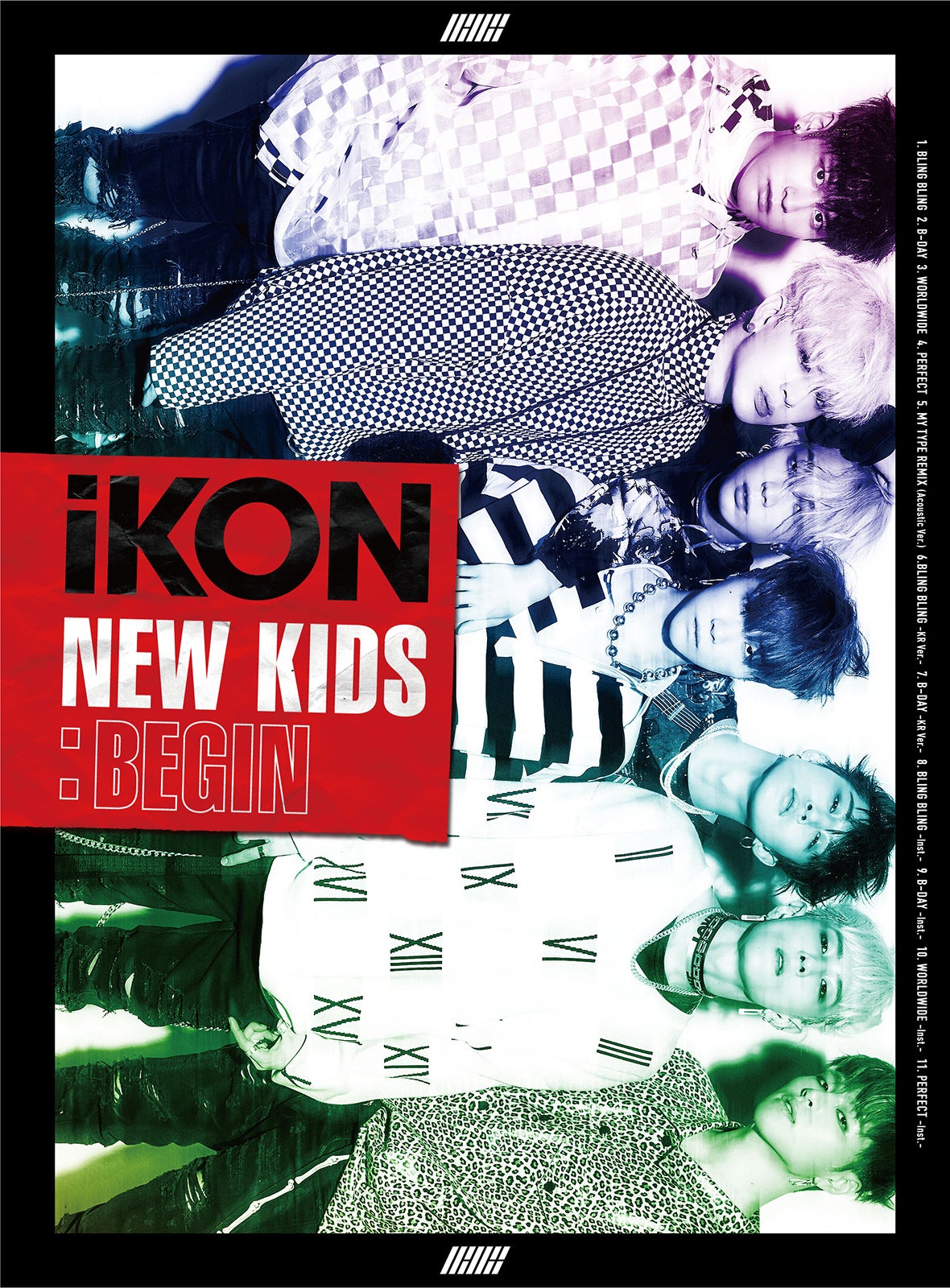 iKON『NEW KIDS : BEGIN』（2017年8月16日発売） （画像提供：avex）