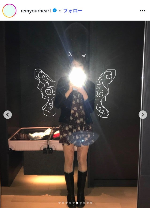 レイInstagramより