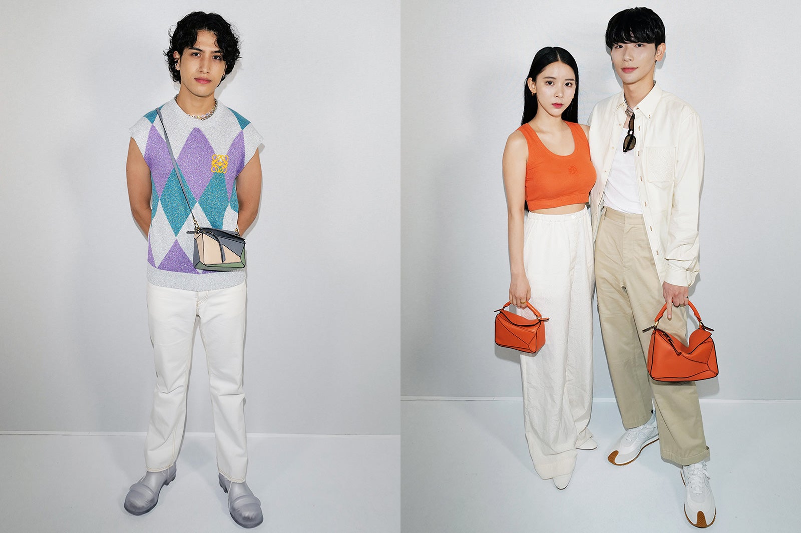 kemio・ミチ・よしあき、ロエベ2023年春夏メンズコレクションに来場