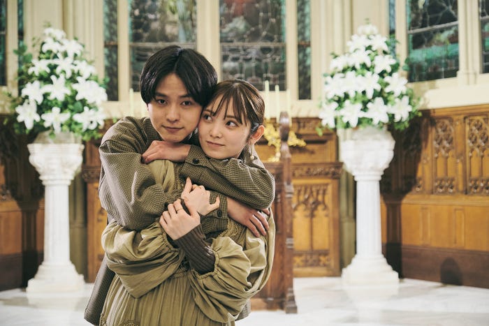 松村陸斗、橋下美好「恋愛ドラマな恋がしたい~Kiss me like a princess~」最終話(C)AbemaTV, Inc.「恋愛ドラマな恋がしたい~Kiss me like a princess~」最終話(C)AbemaTV, Inc.