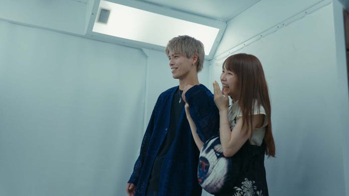 白鳥大珠、西村歩乃果/Netflix「オオカミちゃんには騙されない」第11話(C)Netflix