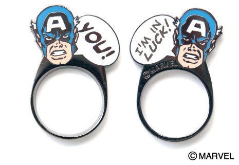 MARVEL/フラットリング(税抜き¥2200)(C)Marvel2015