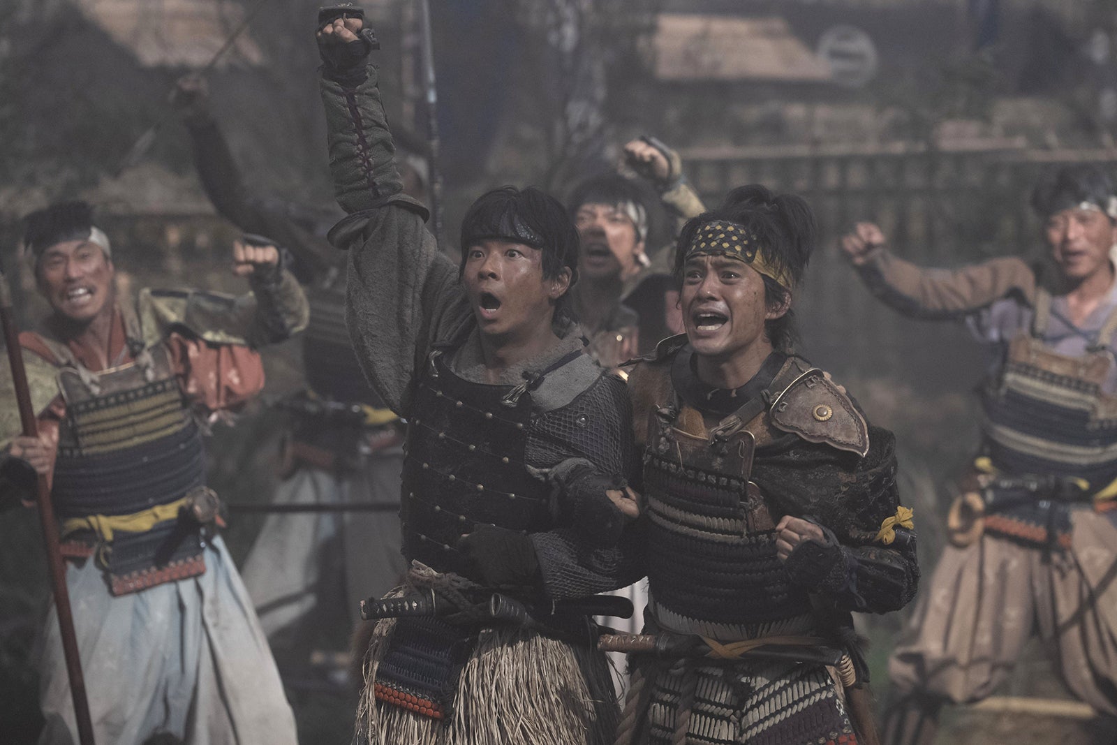 仲野太賀、池松壮亮「豊臣兄弟！」第4話（C）NHK