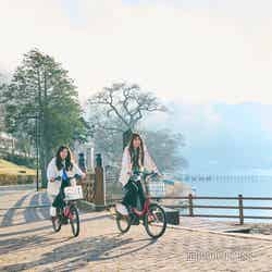 広い中禅寺湖を探索するには自転車を利用するのが便利！（C）モデルプレス