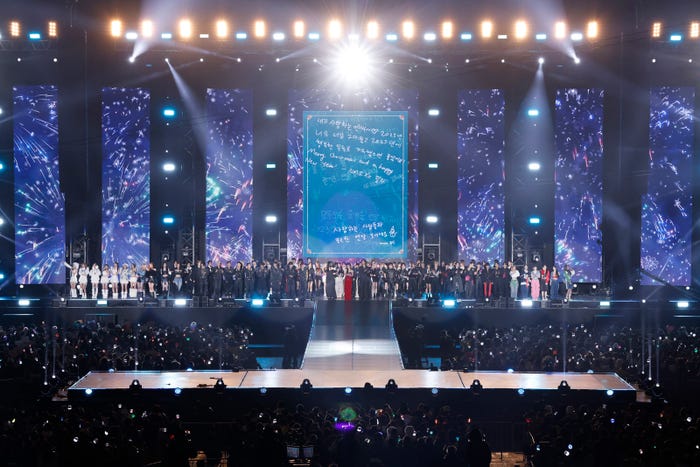 「MUSIC BANK GLOBAL FESTIVAL 2023」(提供写真)
