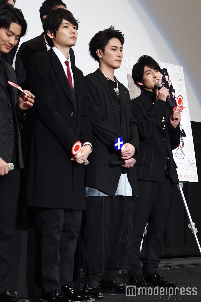 (左から)古川雄輝、間宮祥太朗、松田凌(C)モデルプレス