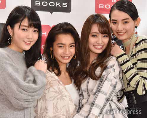 松川菜々花・遠山茜子・みうらうみ・黒木麗奈、水着ショットで個性アピール