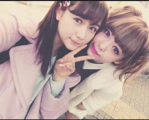 「Popteen」にこるん、HKT48村重杏奈と初デート “にこしげ”コンビに「天使」の声
