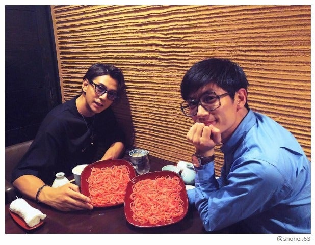 三浦翔平＆三浦春馬、“W三浦”2ショットにファン歓喜　“新企画”に期待の声も