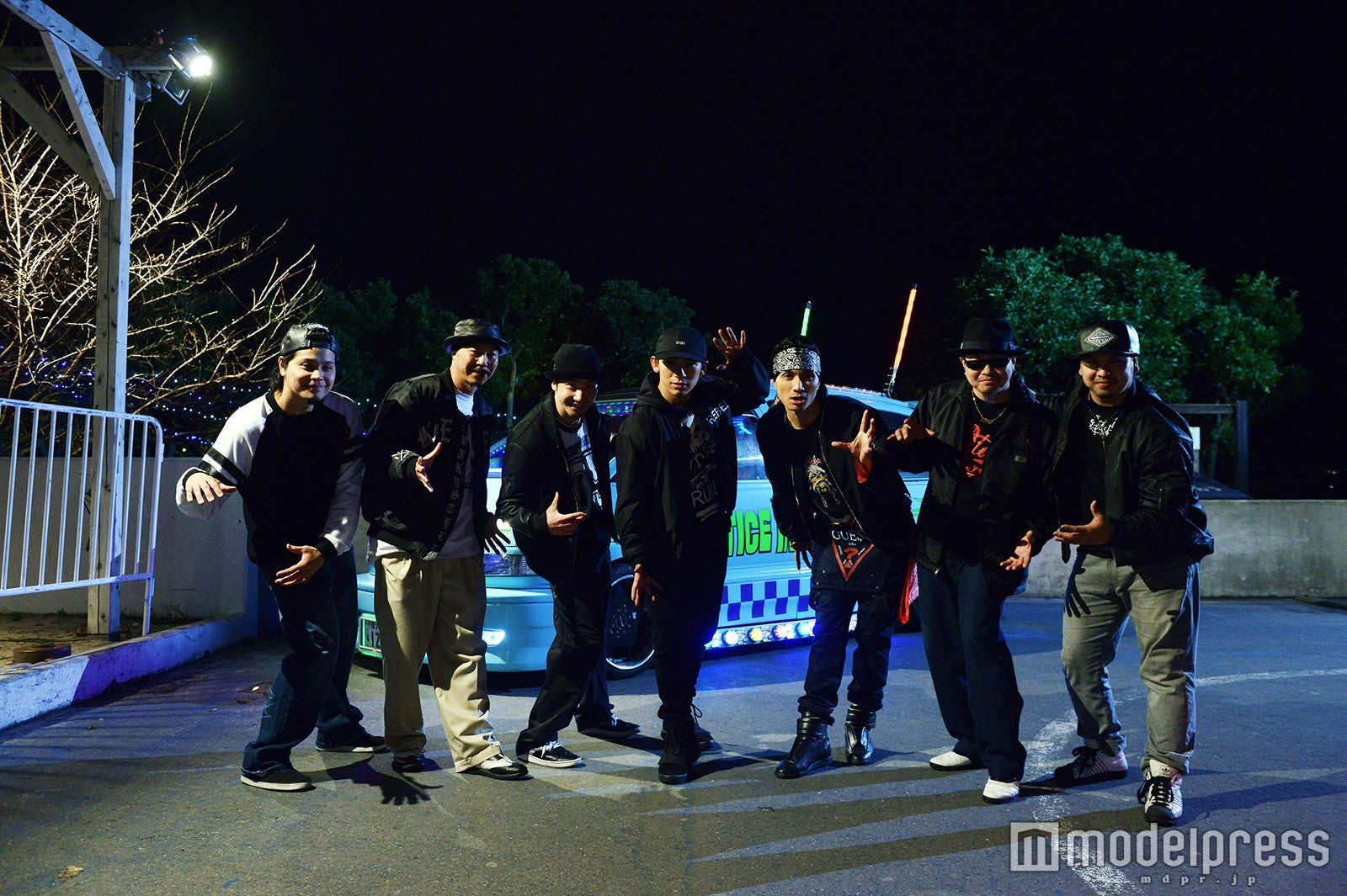 橘ケンチ（右から3人目）はPOPPINGでコラボレーション（C）NH Project