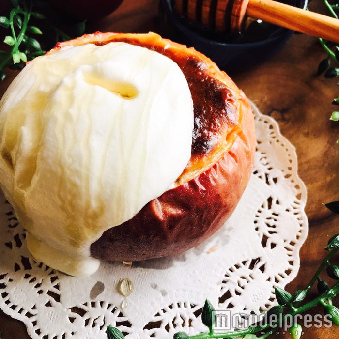 ホイップクリーム&はちみつをトッピングしてもOK/画像提供:柏原歩