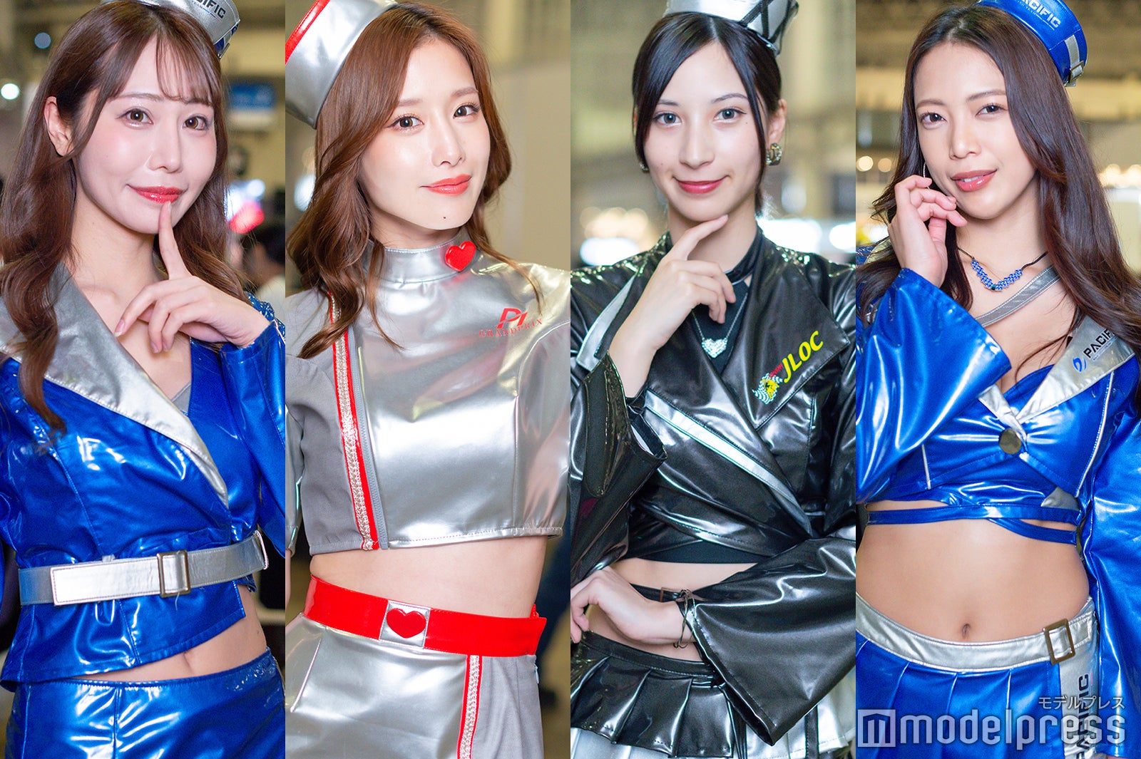 清水にな、益田アンナ、熊野ラリサ、宇佐美なお（C）モデルプレス