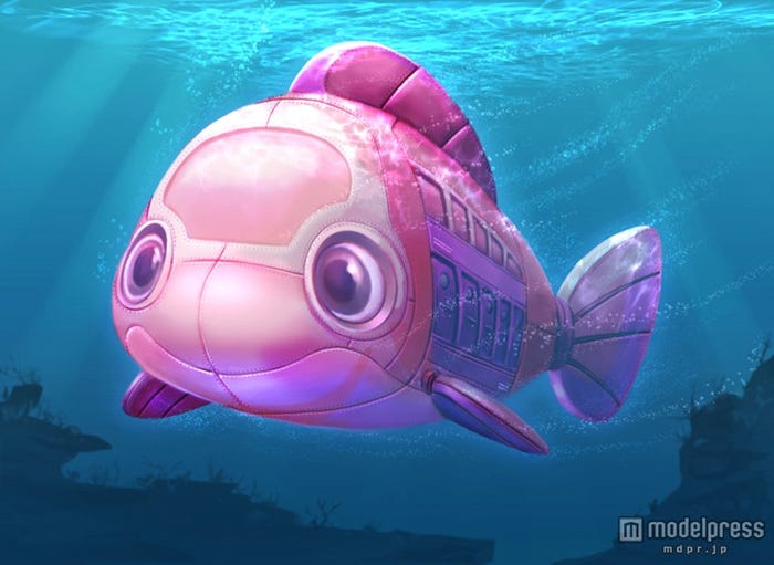 ストーリーに登場する潜水艦(イメージ)Artist concept only(C)Disney/Pixar
