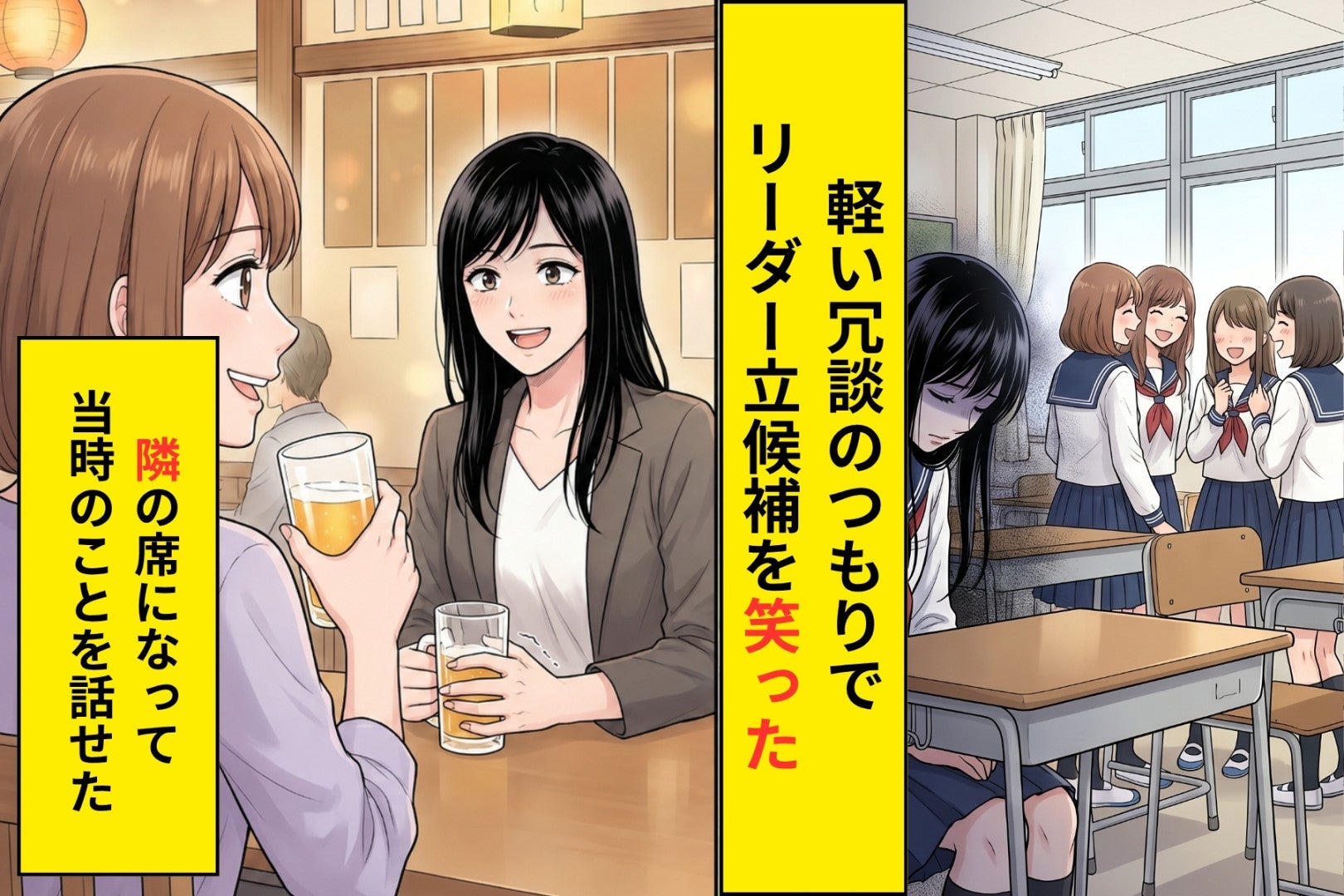 何気なく投げた「あんたがリーダーとか無理でしょ」が、10年後に自分の軽さとして返ってきた話