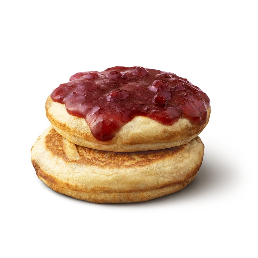 ハワイアンパンケーキ 3種のベリーソース／画像提供：日本マクドナルド