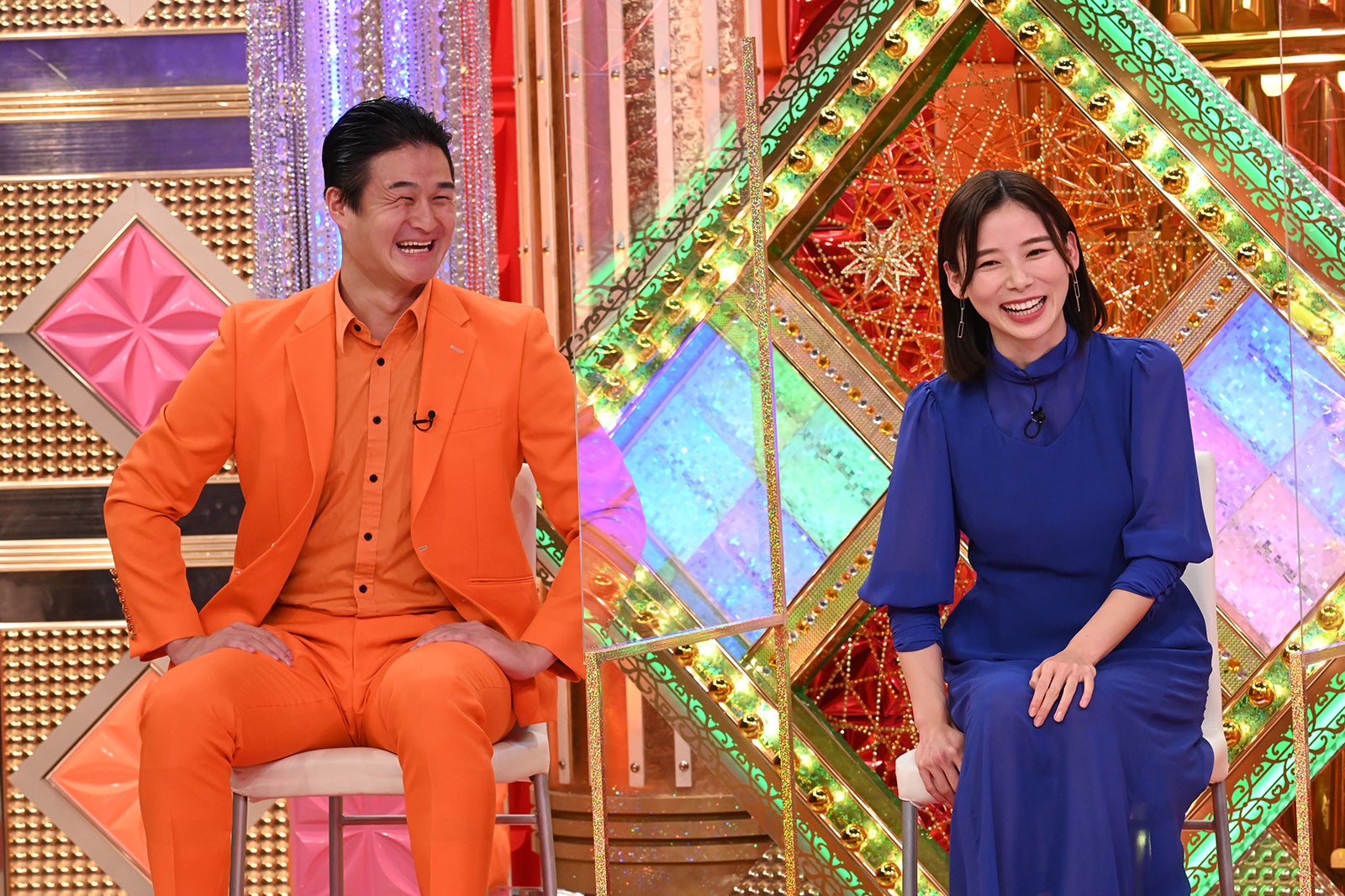 高岸宏行、朝日奈央 （C）テレビ朝日