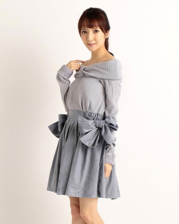 リブドッキングワンピース「LIZ LISA」9,396円(税込)/画像提供:Tokyo Kawaii Life