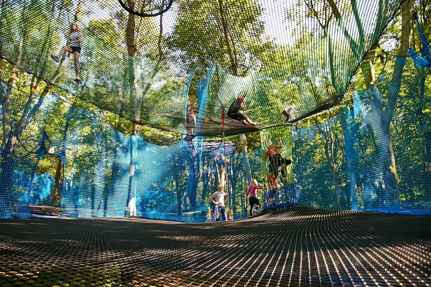 “森の空中遊び場”「パカブ」神奈川に日本初上陸　世界最大級のレジャー空間で吊り橋や迷路を満喫（C）Denis Gliksman
