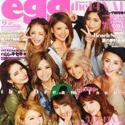 休刊号となった「egg」7月号（大洋図書、2014年5月31日発売）