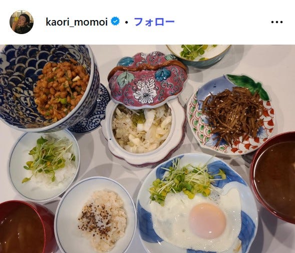 桃井かおりInstagramより