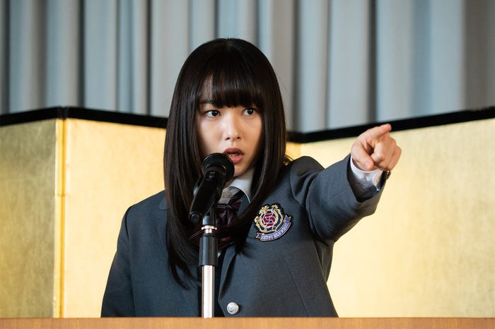 桜井日奈子/「僕の初恋をキミに捧ぐ」第1話より(C)テレビ朝日