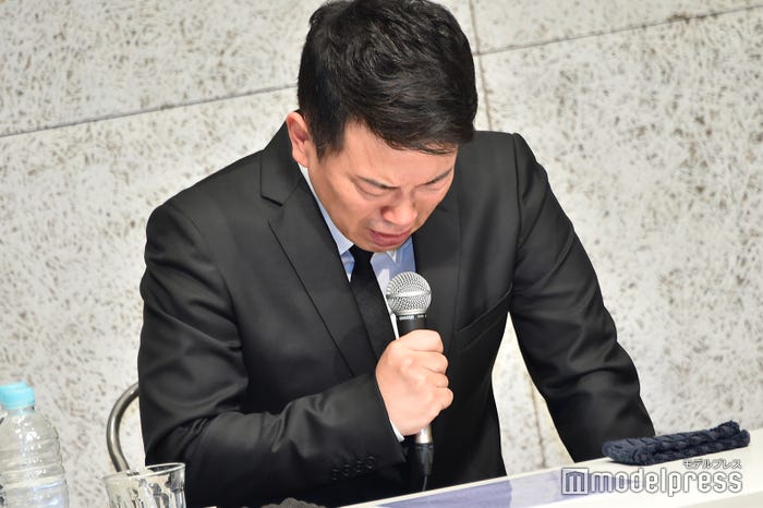 宮迫博之/7月20日の謝罪記者会見より(C)モデルプレス