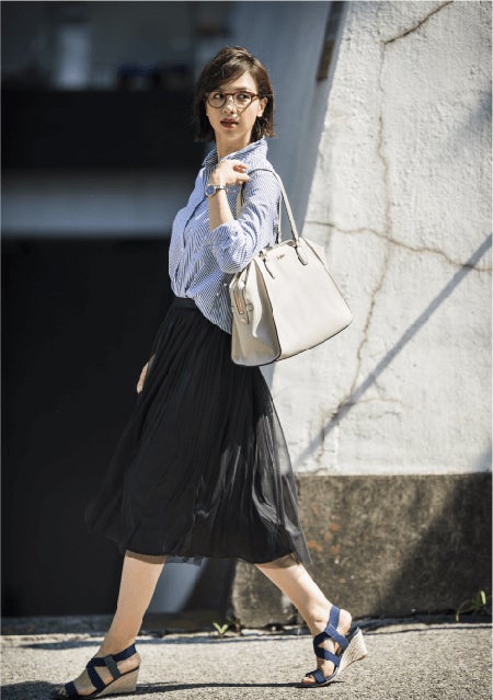おしゃれで暑さを乗り切る オフィスカジュアルも手を抜かないで モデルプレス